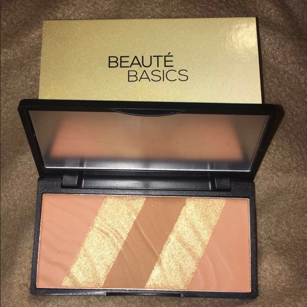 Beauté basics bronzer/highlight palette